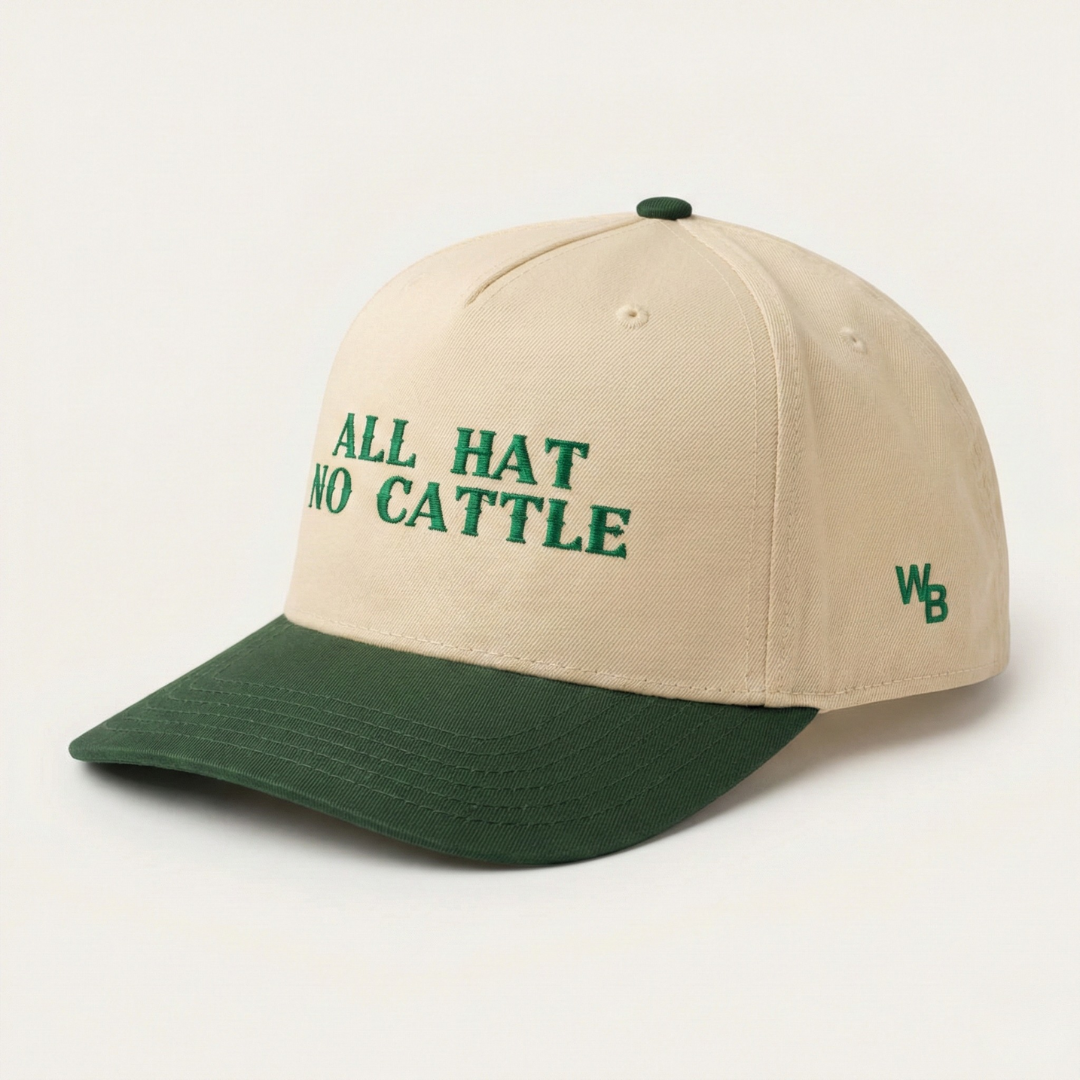 All Hat No Cattle Hat - Two Tone