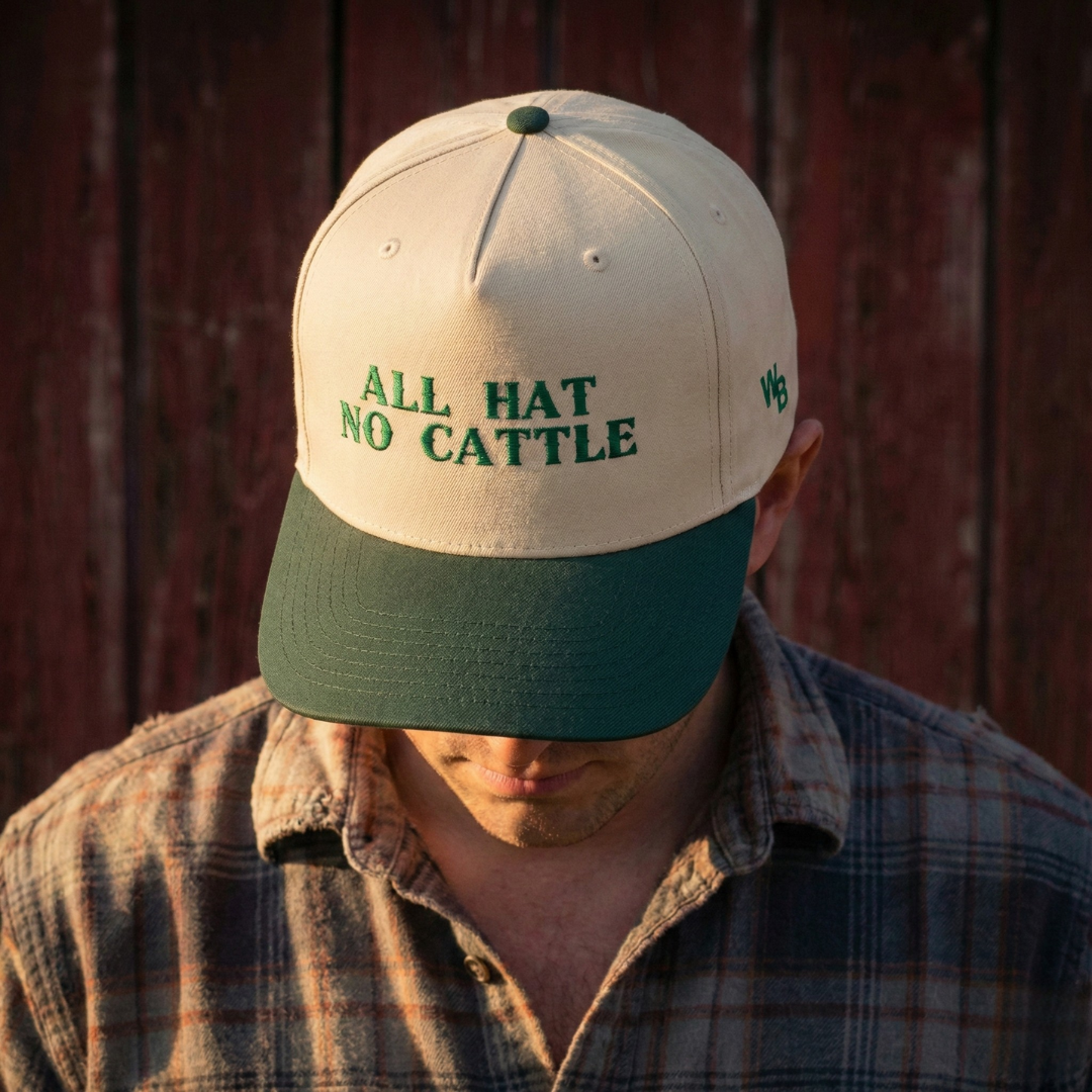 All Hat No Cattle Hat - Two Tone
