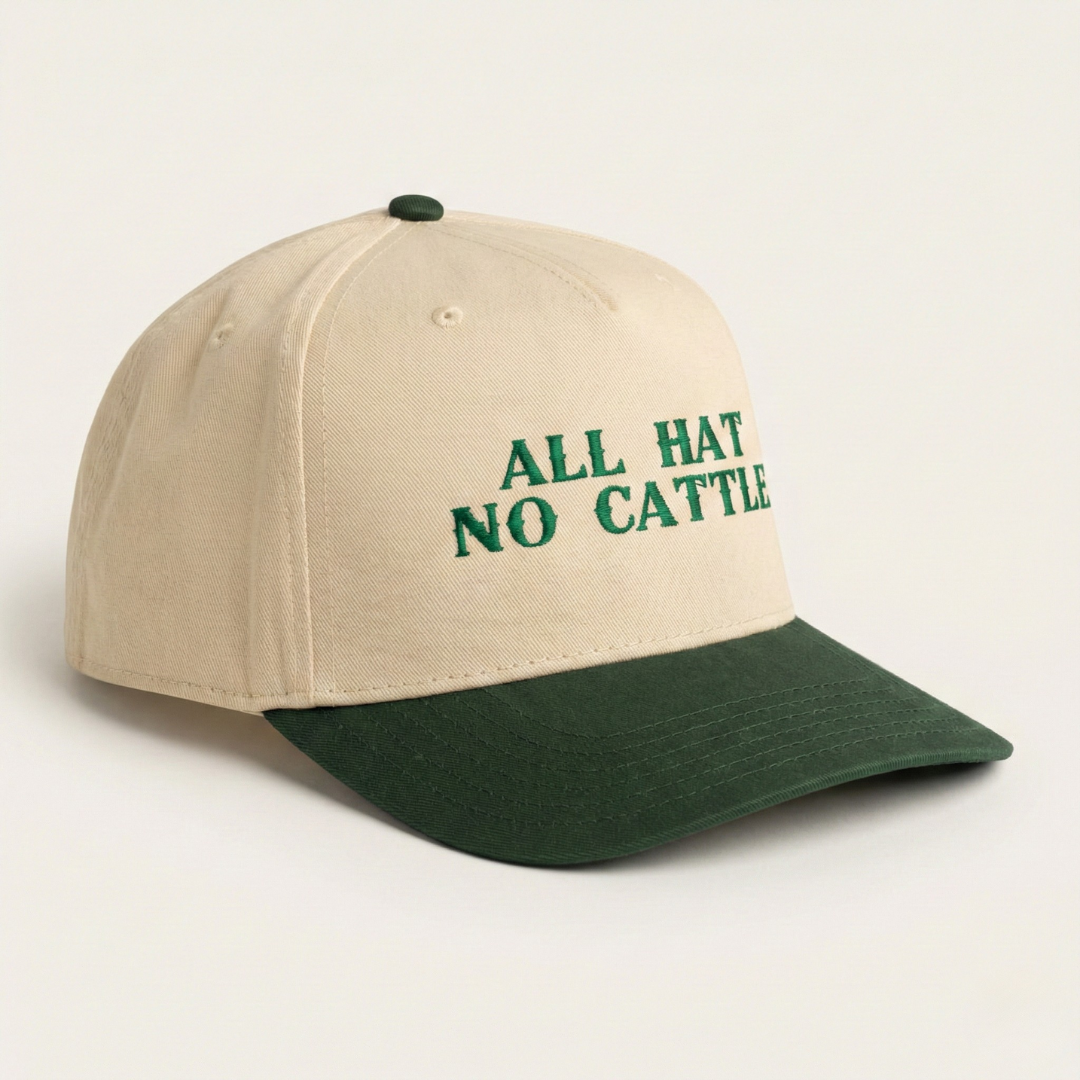 All Hat No Cattle Hat - Two Tone