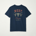 Long Horn Skull Tee