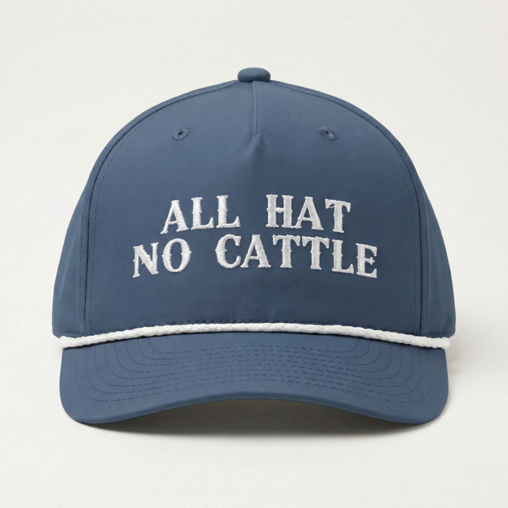All Hat No Cattle Roper - Blue