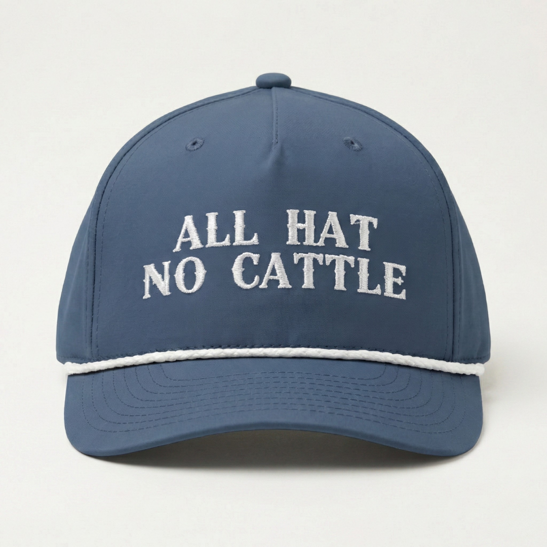 All Hat No Cattle Roper - Blue