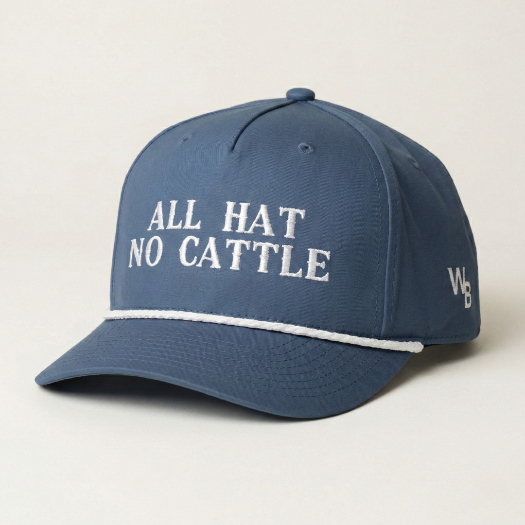 All Hat No Cattle Roper - Blue