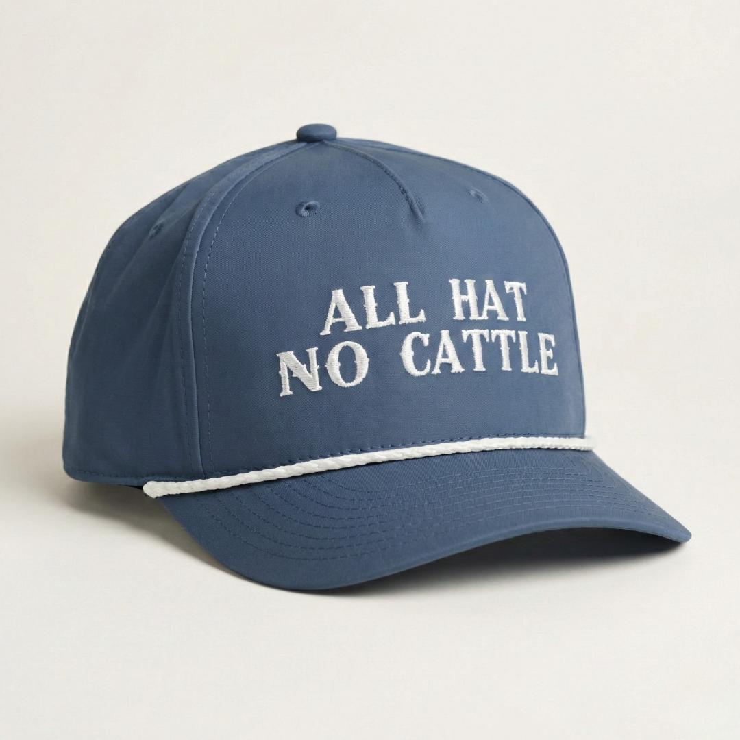 All Hat No Cattle Roper - Blue
