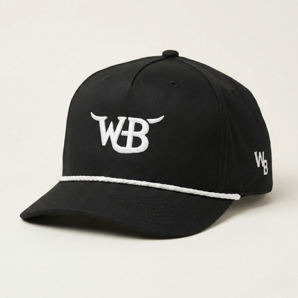 Horns Roper Cap - Black